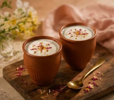 Rose lassi